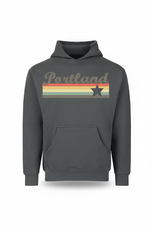 Classic Portland Logo Hoodie~Space Grey